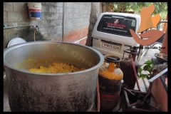 Preparation of food at Bark India Charitable Trust